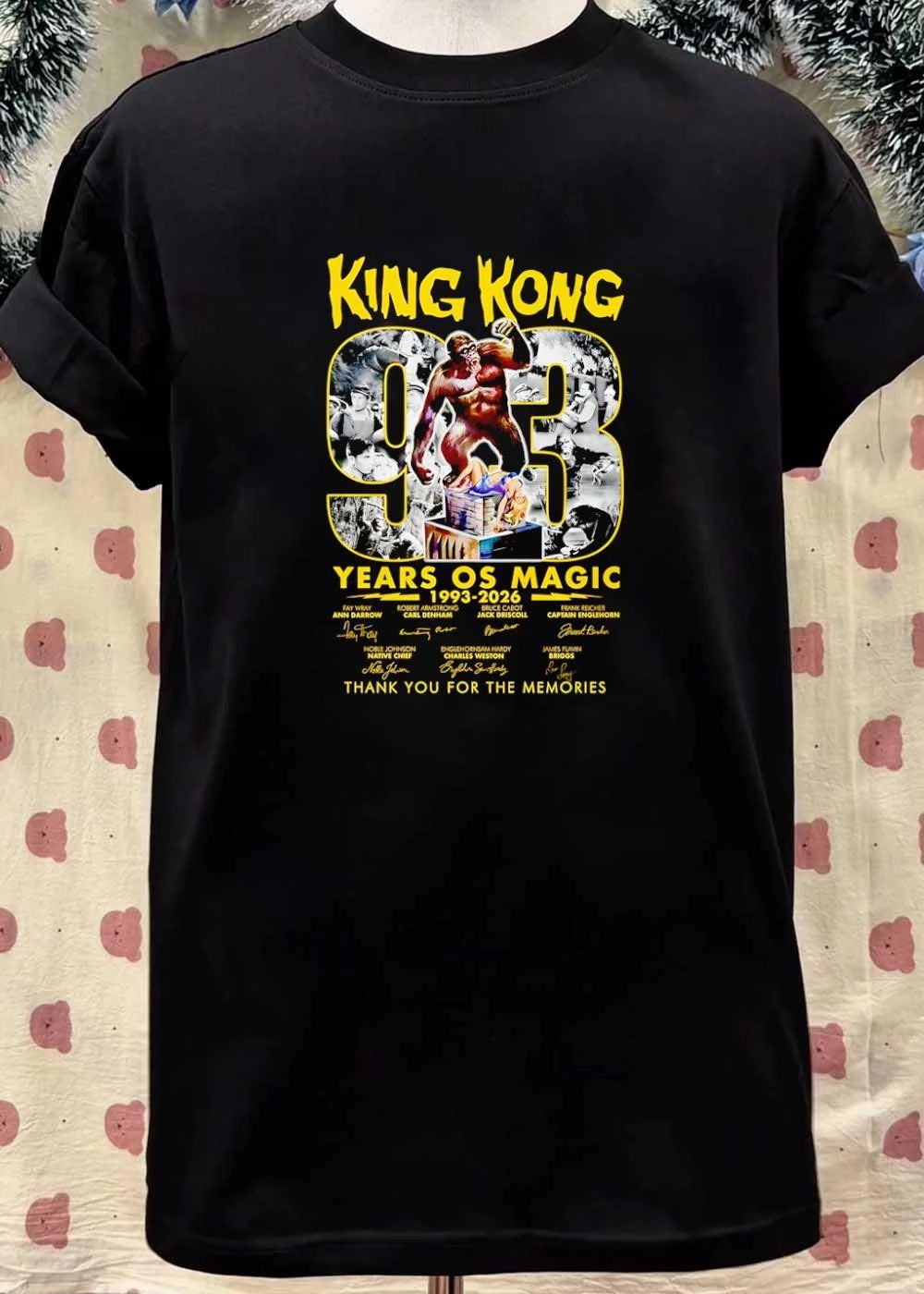 King Kong 93 Years of Magic shirt