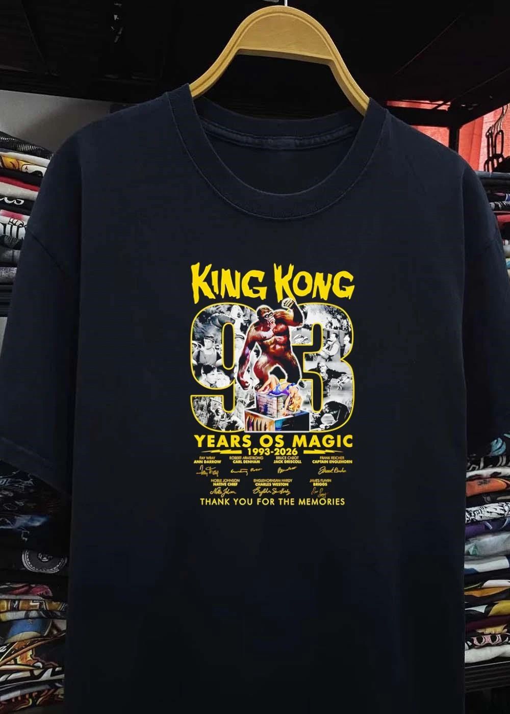 King Kong 93 Years of Magic shirt