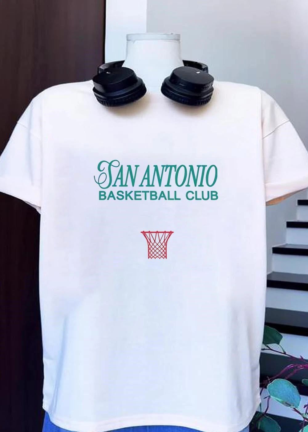 San Antonio Basketball Club Logo Apparel Team Name shirt