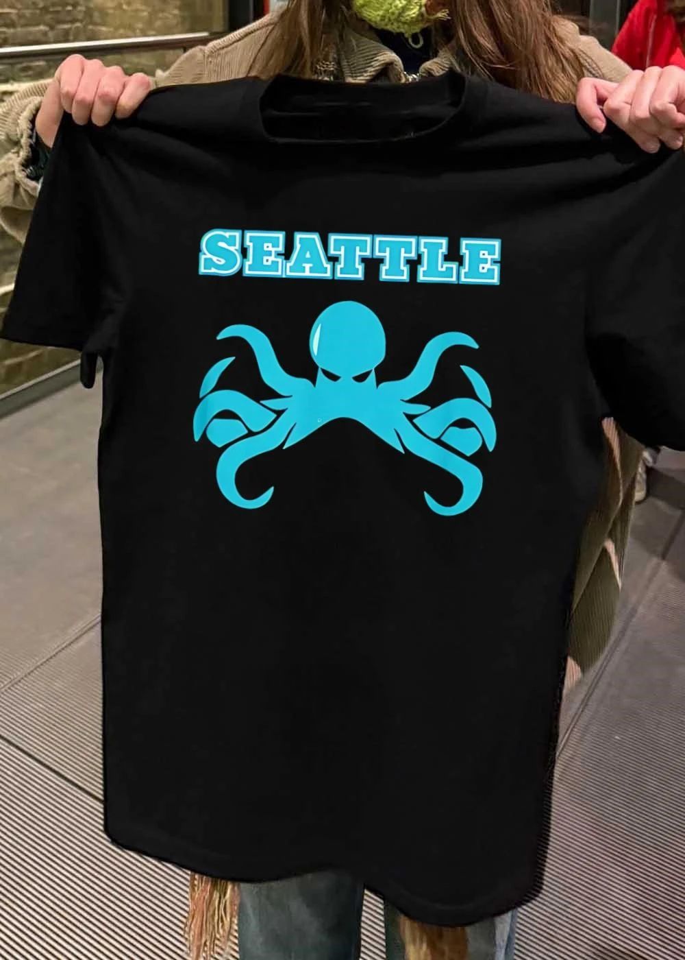 Seattle Kraken Octopus Team shirt