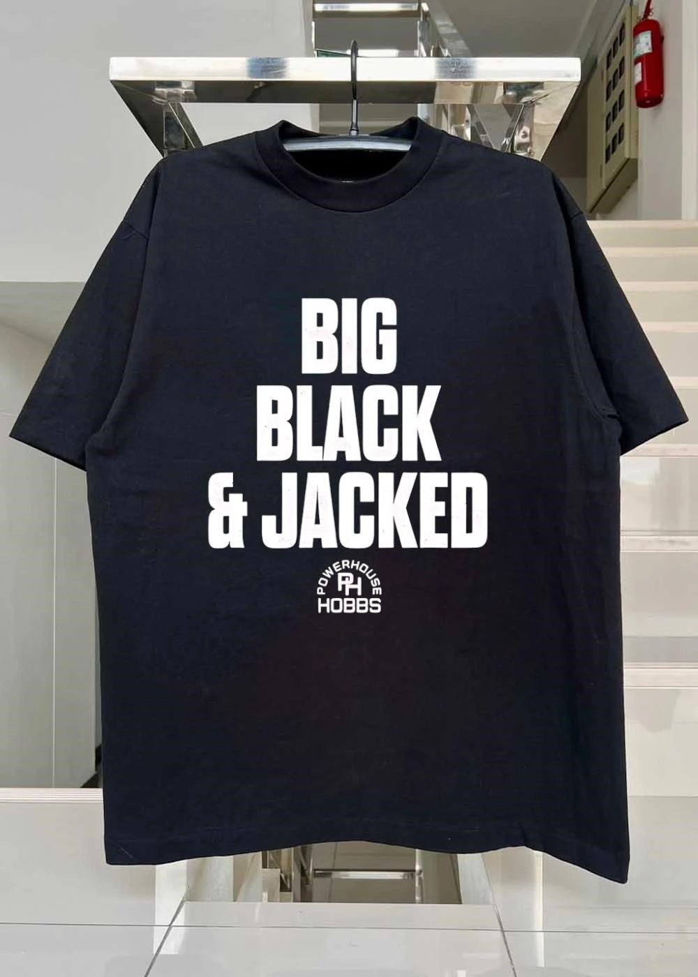 Powerhouse Hobbs Big Black and Jacked shirt