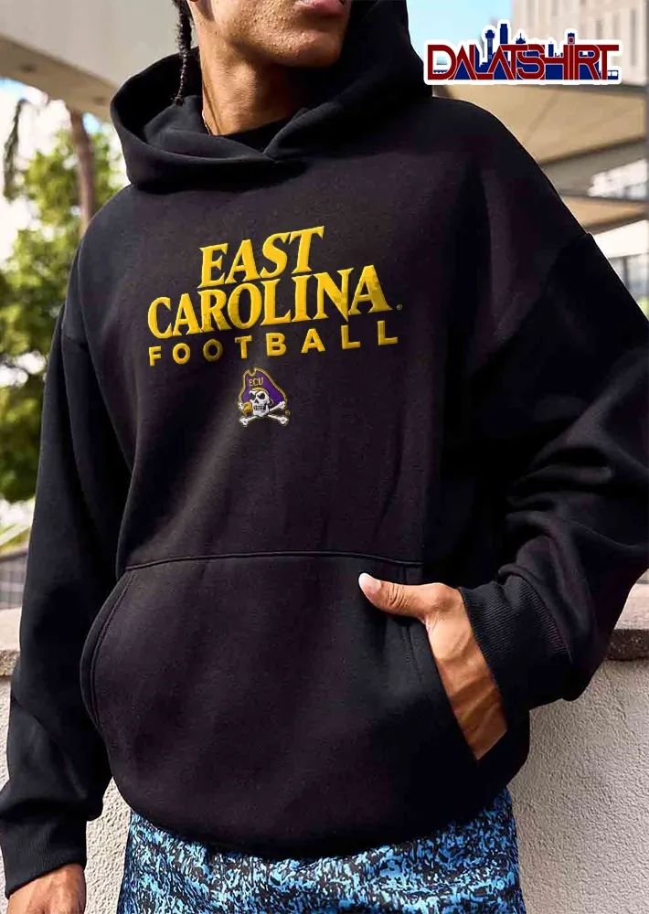 East Carolina Pirates NCAA Football Skull Crossbones Mascot Logo shirt