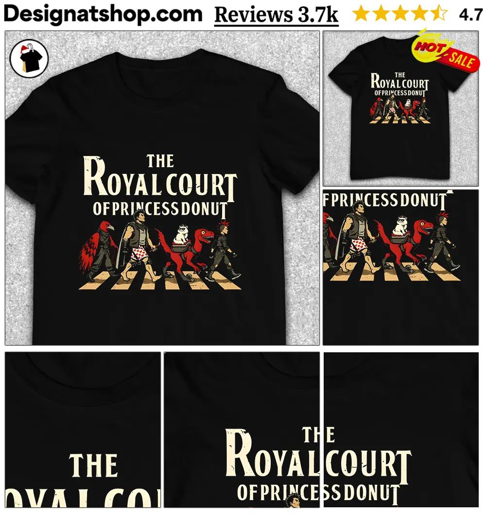 Abbey Road The Royal Court of Princess Donut Dungeon Crawler Carl shirt