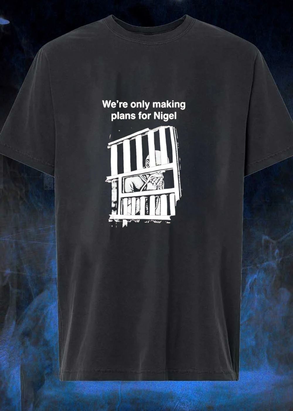 New Wave Band Fan Art We Are Only Making Plans for Nigel shirt