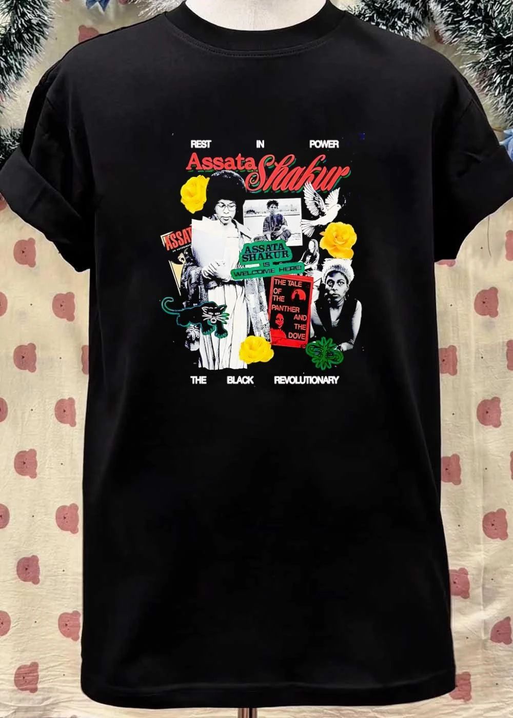 Rest in Power Assata Shakur The Tale of the Panther and the Dove Shirt
