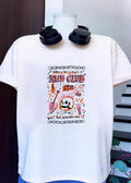 Rub Club Get Yr Kneads Met Wren Mcleans Flaming Skull Heart Guitar Tour Bus shirt