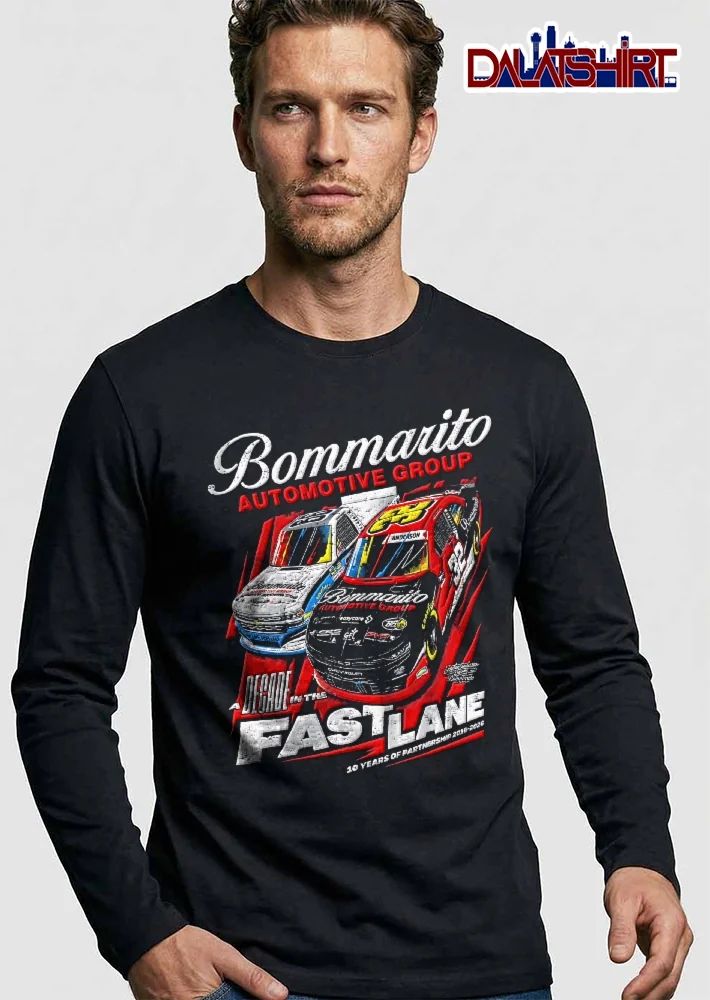 Bommarito Automotive Group A Decade In The Fast Lane Anderson 10 Years Of Partnership 2016 2026 Race Cars shirt