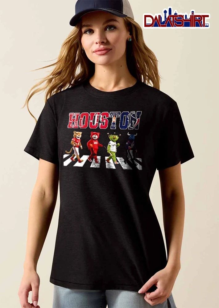 HOUSTON Cougar football Bear basketball Dynamo soccer Bull football shirt