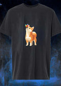 Shiba Inu Dog Butterfly Nose Shiba Inu Butterfly T-Shirt
