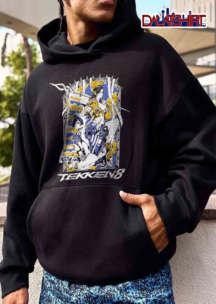 Tekken 8 Team Princess Anime Female Fighters Chameleon Flag shirt