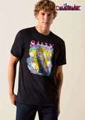 Sally Bootleg Cartoon Girl Poses Holding Hand Mirror Sparkles shirt