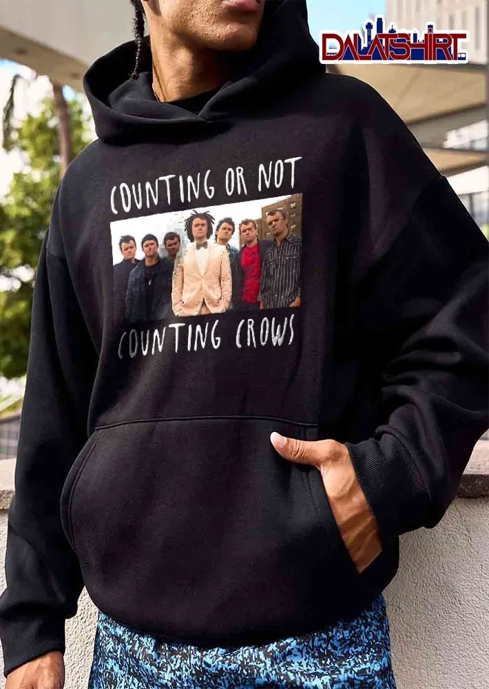 Counting Crows Or Not Band Photo Charlie Kirk Face Swap shirt