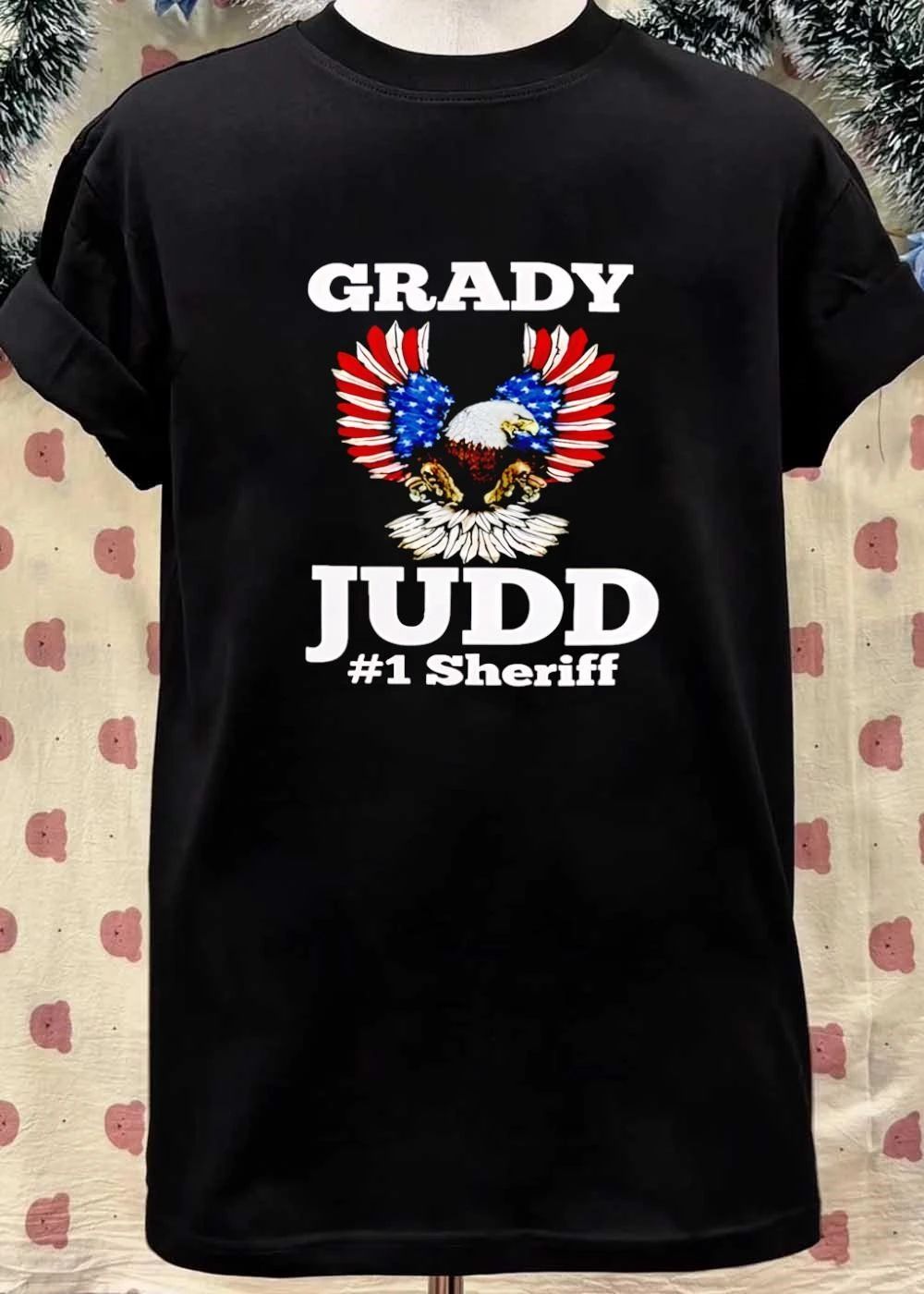 #1 Sheriff Grady Judd Patriotic Eagle T-Shirt