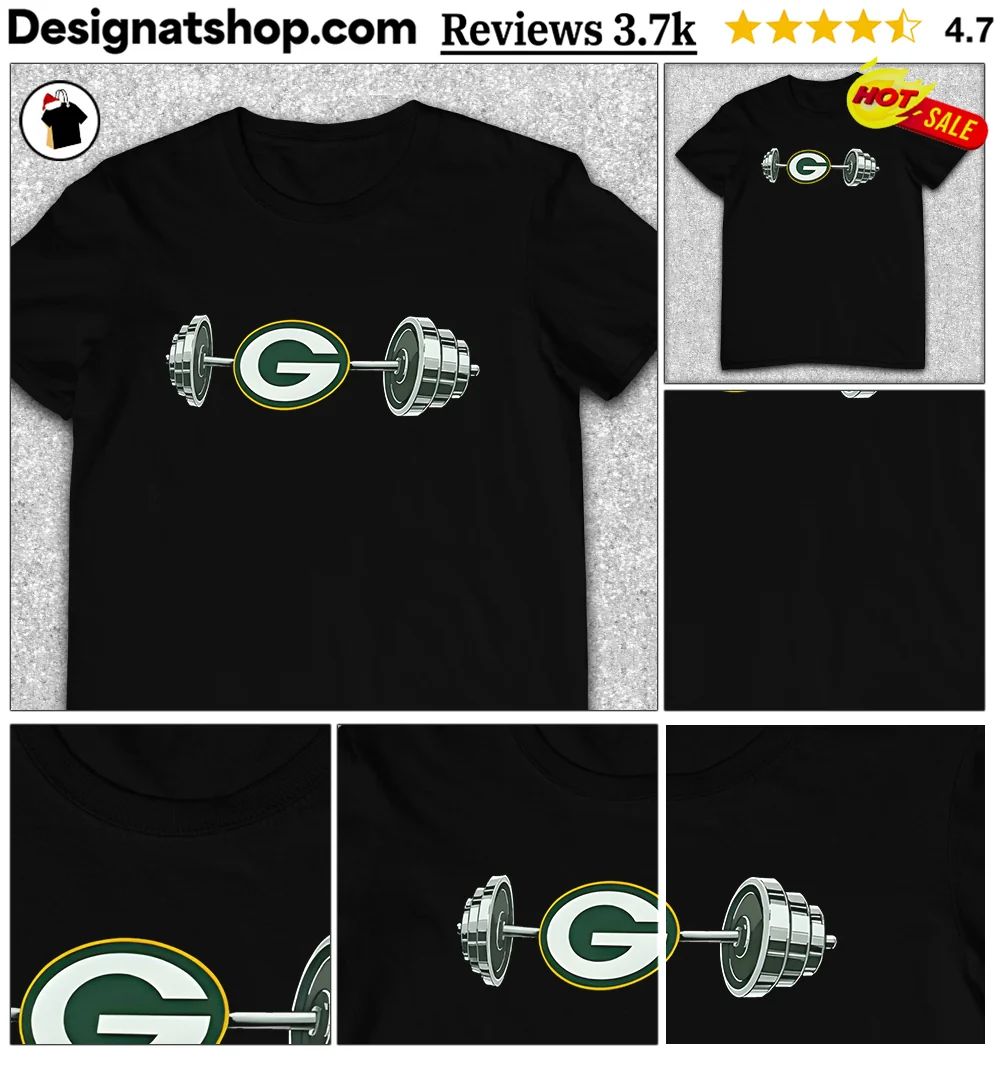Packers Barbell Green Bay Football Weightlifting Spirit Of True Champions Shirt