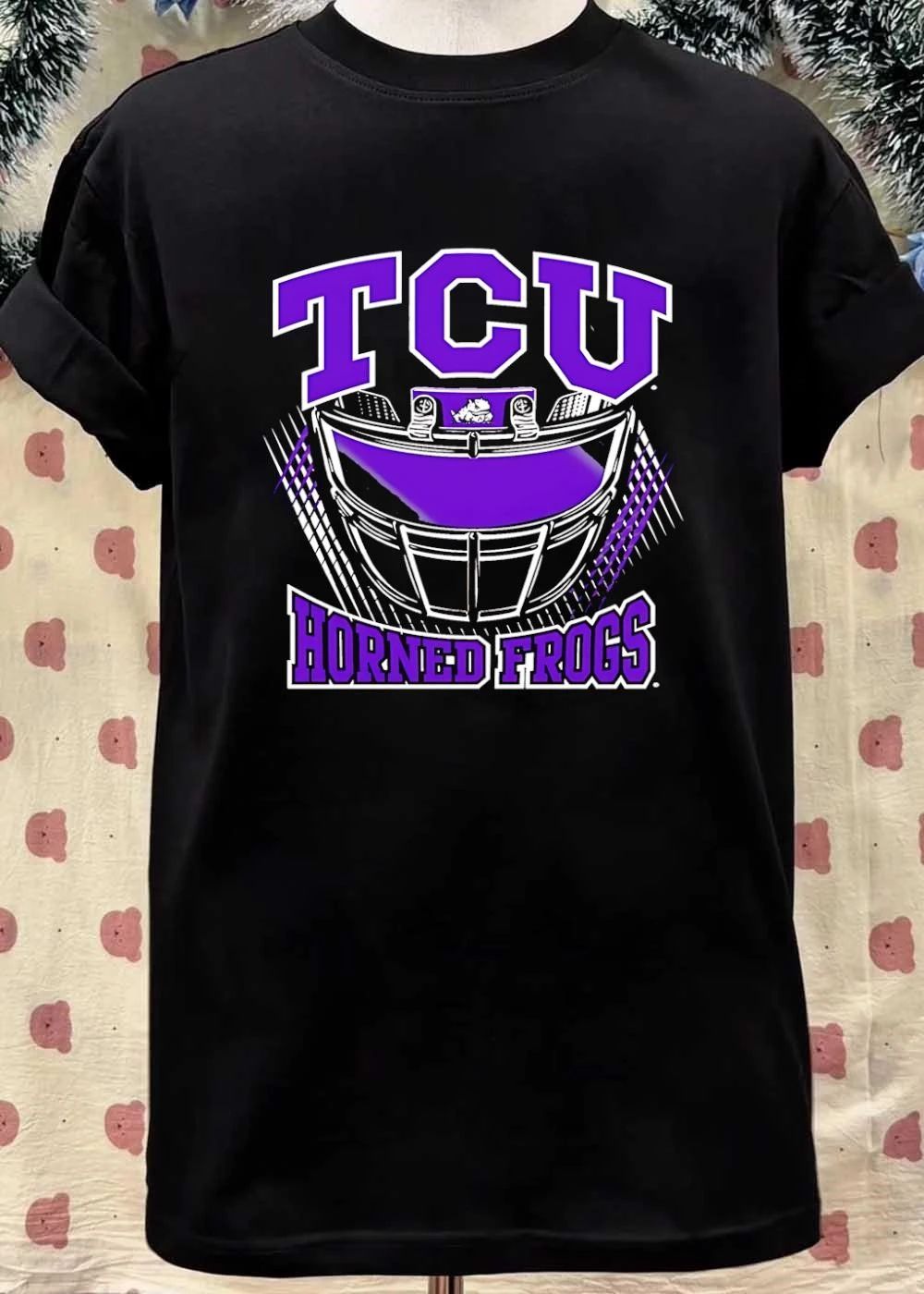 TCU Horned Frogs Football Helmet shirt