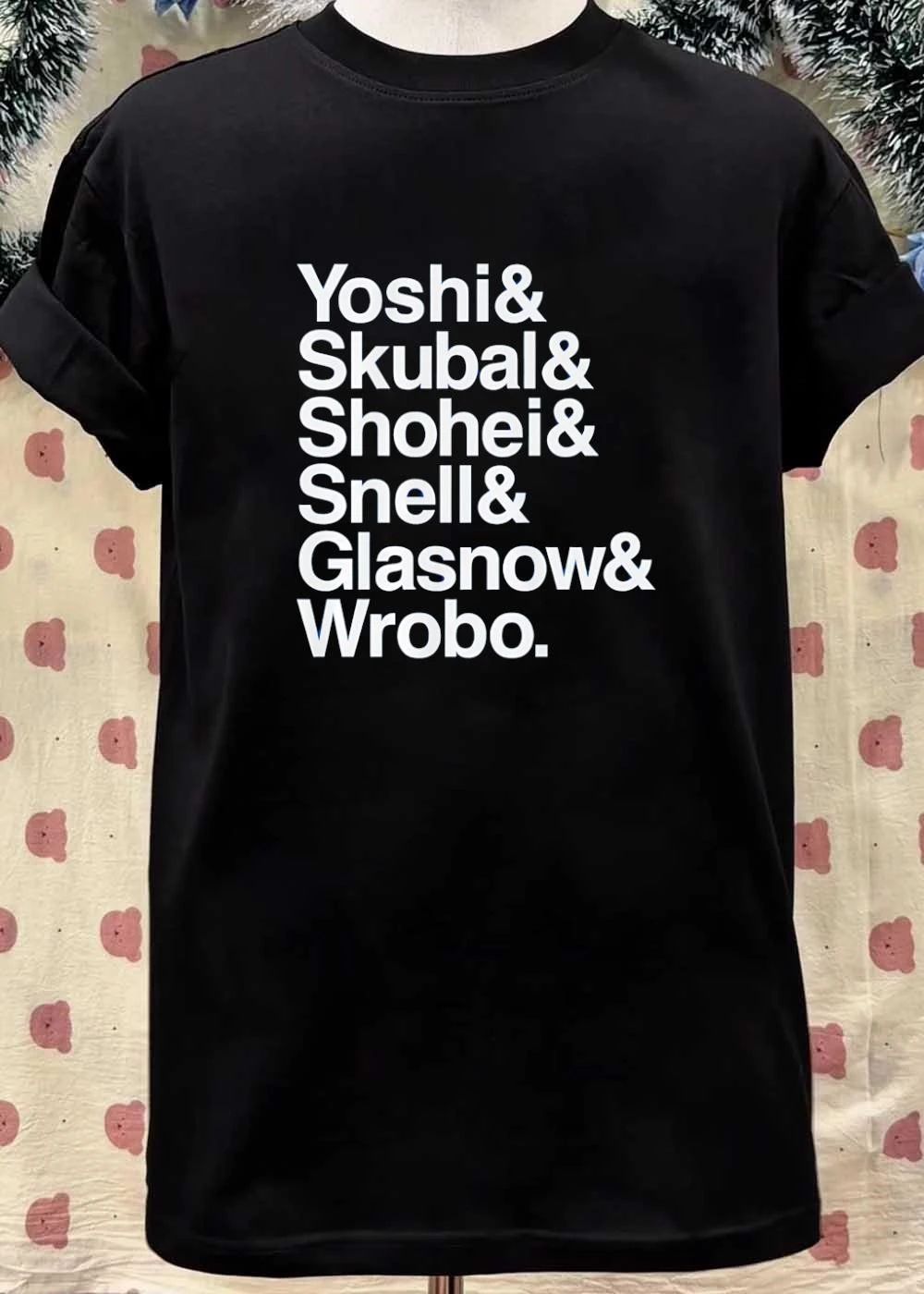 Pitchers Yoshi Skubal Shohei Snell Glasnow Wrobo MLB shirt