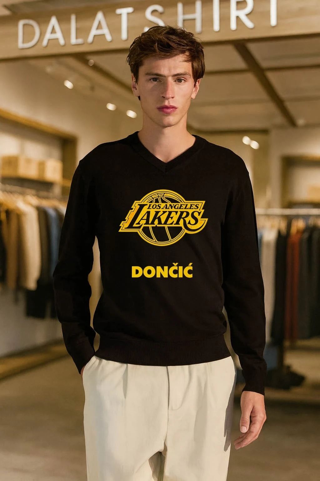 Luka Doncic Los Angeles Lakers NBA Los Angeles Lakers Doncic shirt