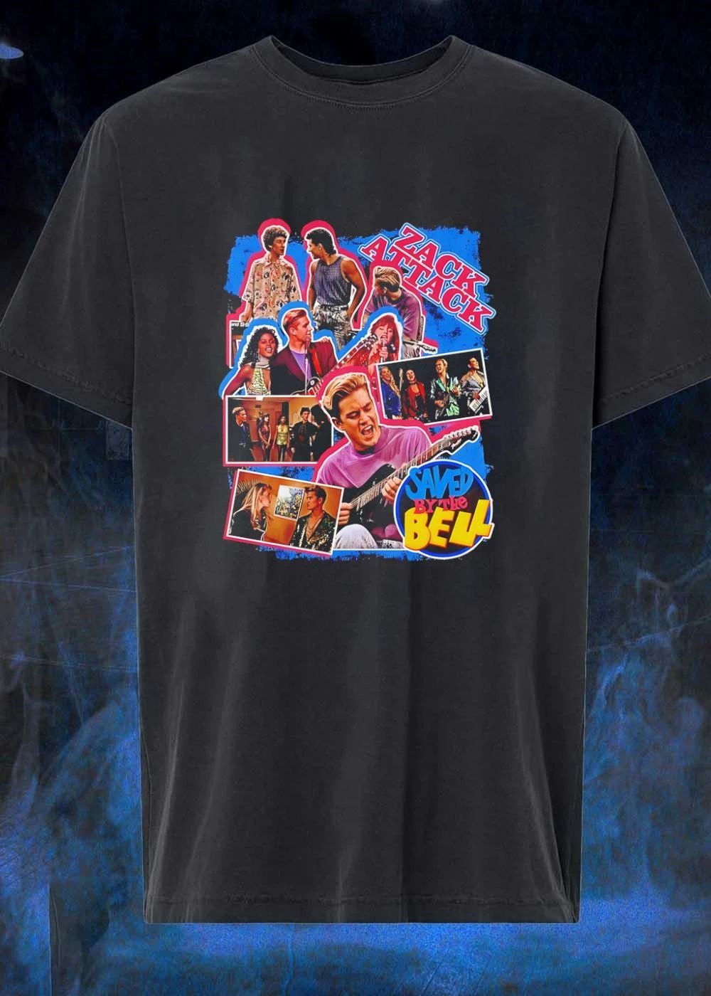 Zack Attack Saved by the Bell Band Concert Vintage Style shirt