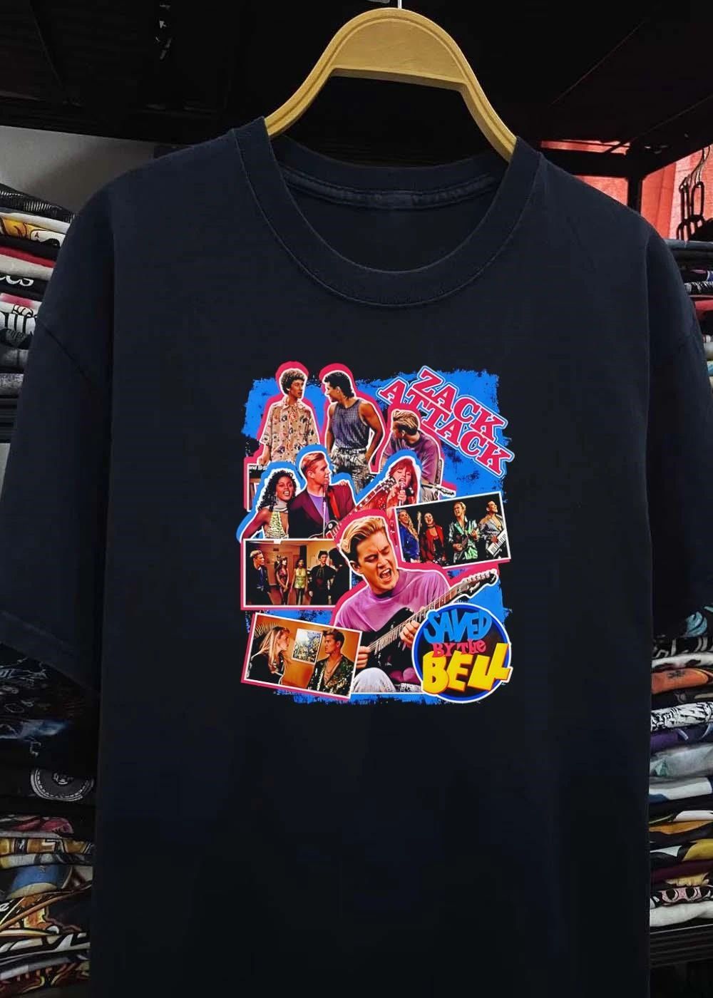Zack Attack Saved by the Bell Band Concert Vintage Style shirt