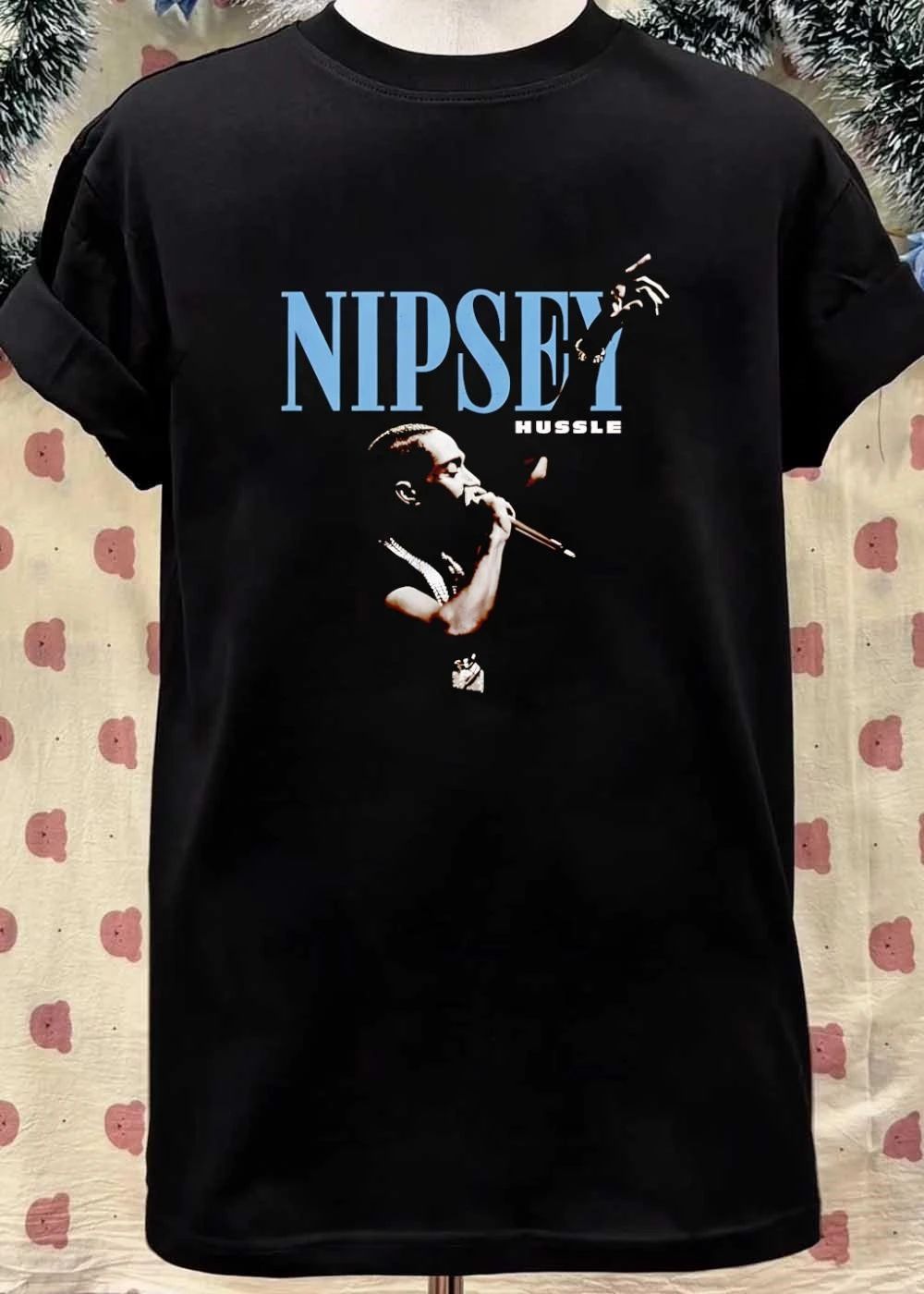 Nipsey Hussle Rap Artist Performing Music shirt