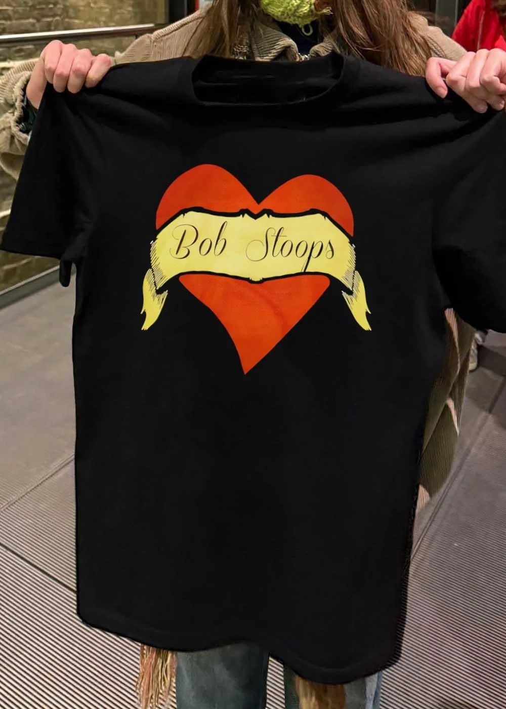 Bob Stoops Heart Banner Logo Oklahoma Sooners T-Shirt