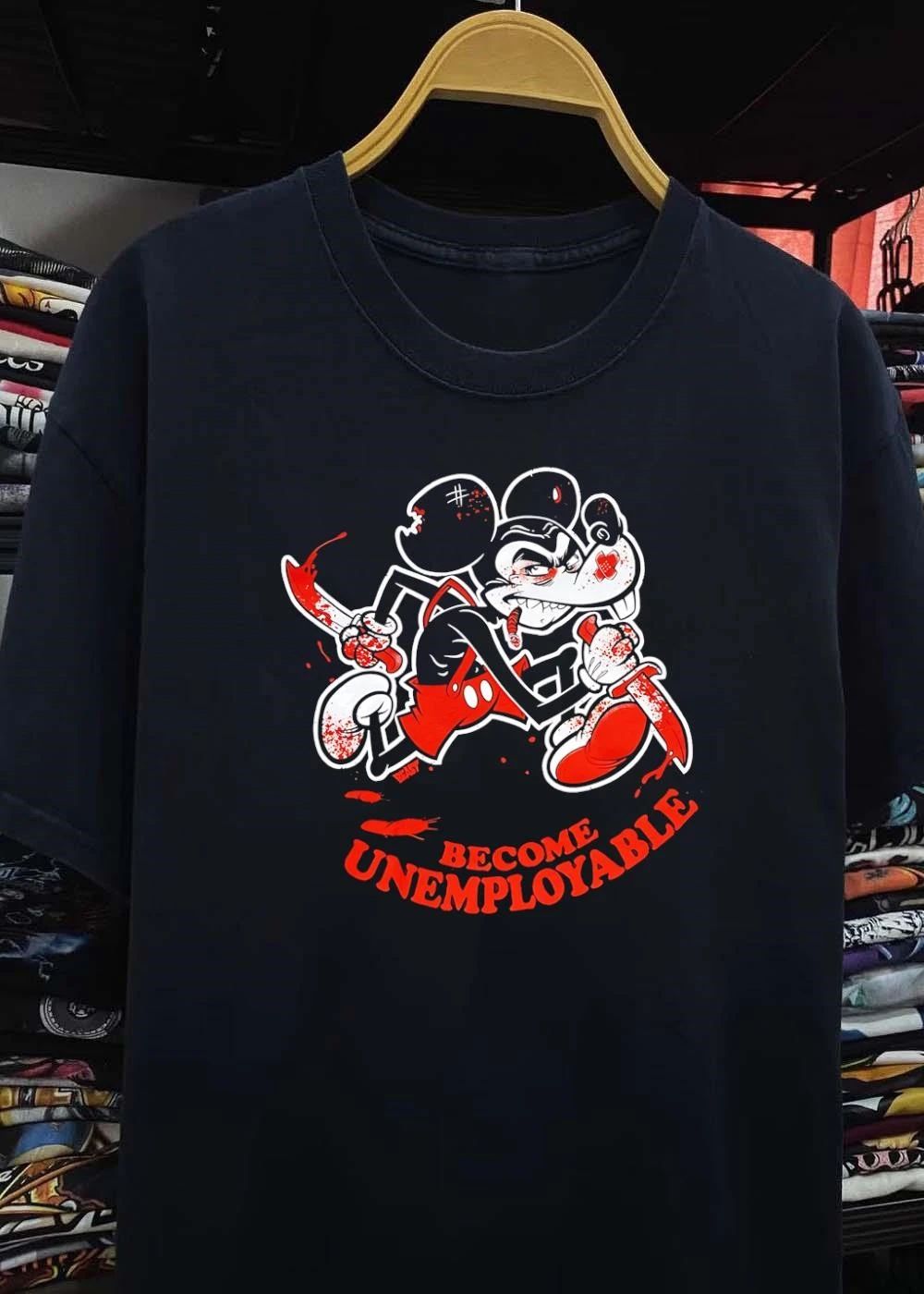 Beast Become Unemployable Bloody Mouse Shirt