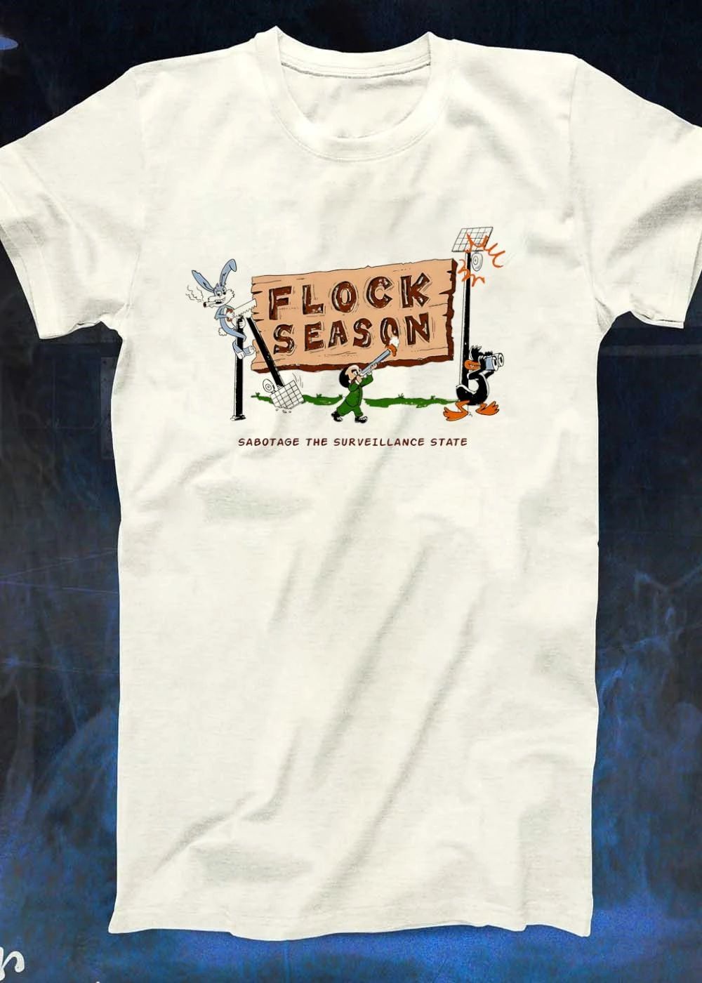 Sabotage the Surveillance State Flock Season Shirt
