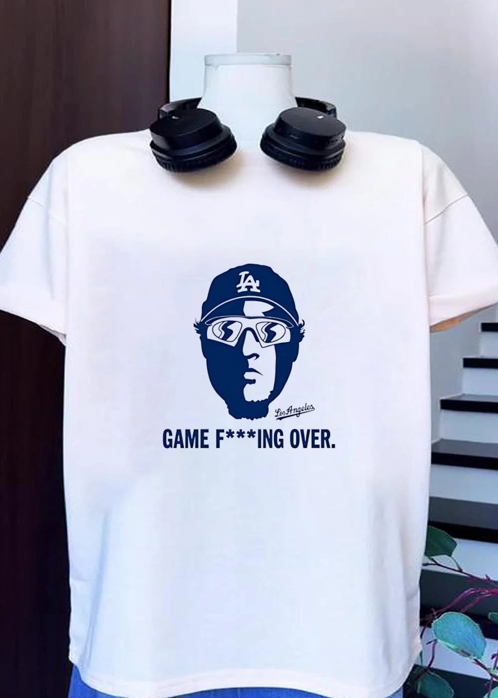 Dodgers Game F’ing Over Los Angeles T-Shirt