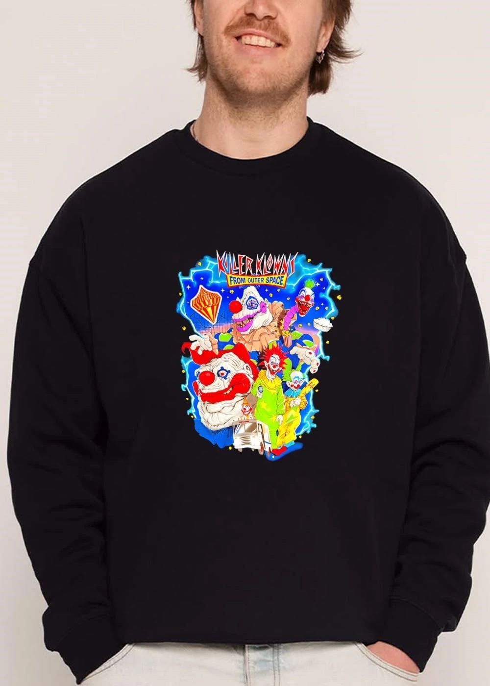 Killer Klowns From Outer Space Ice Cream Truck Lightning Circus Tent shirt