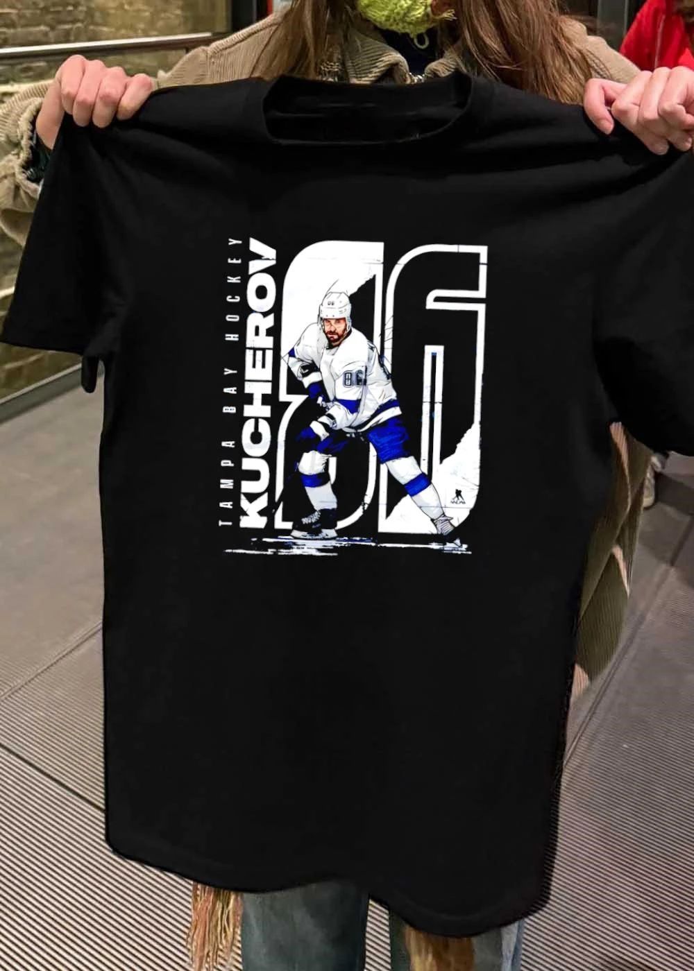 Tampa Bay Lightning Nikita Kucherov 86 Ice Hockey T-Shirt