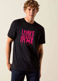 I Have The Blood Of Akasha In Me Pink Dripping Font Drops shirt