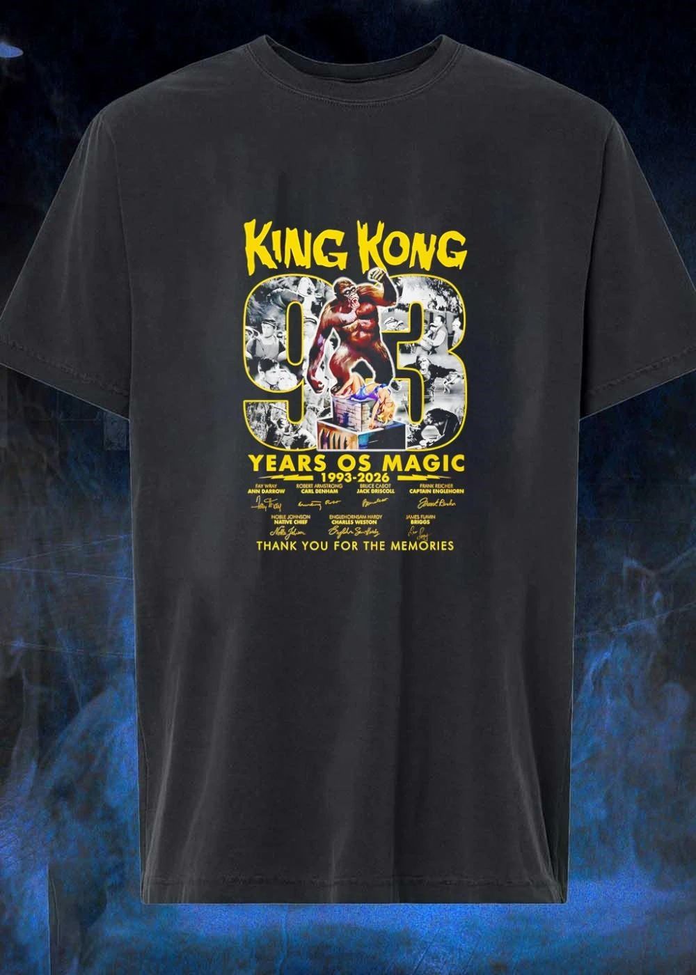 King Kong 93 Years of Magic shirt