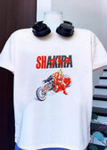 Shakira Mashup Akira Anime Series Fan Art T-Shirt