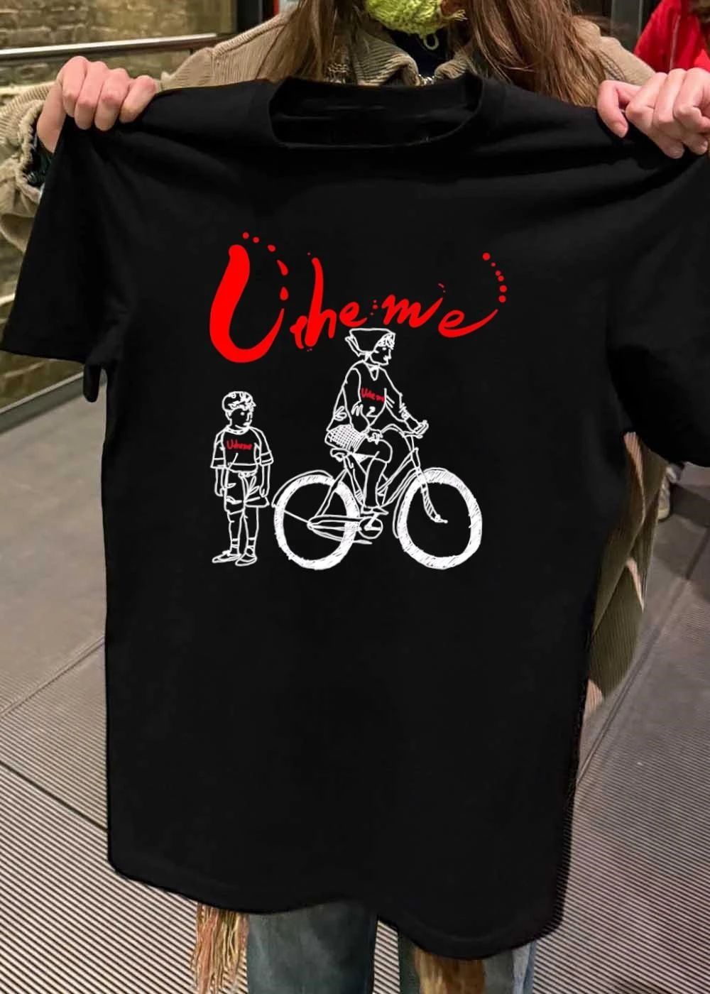 Utheme Rider and Standing Boy Cycling Sport shirt