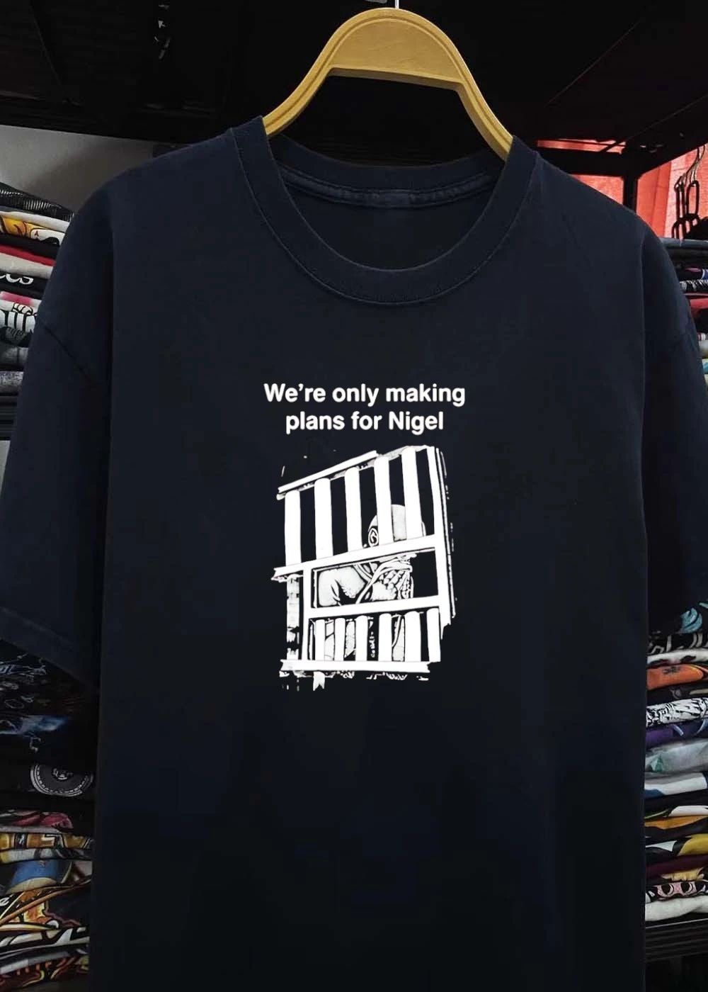 New Wave Band Fan Art We Are Only Making Plans for Nigel shirt