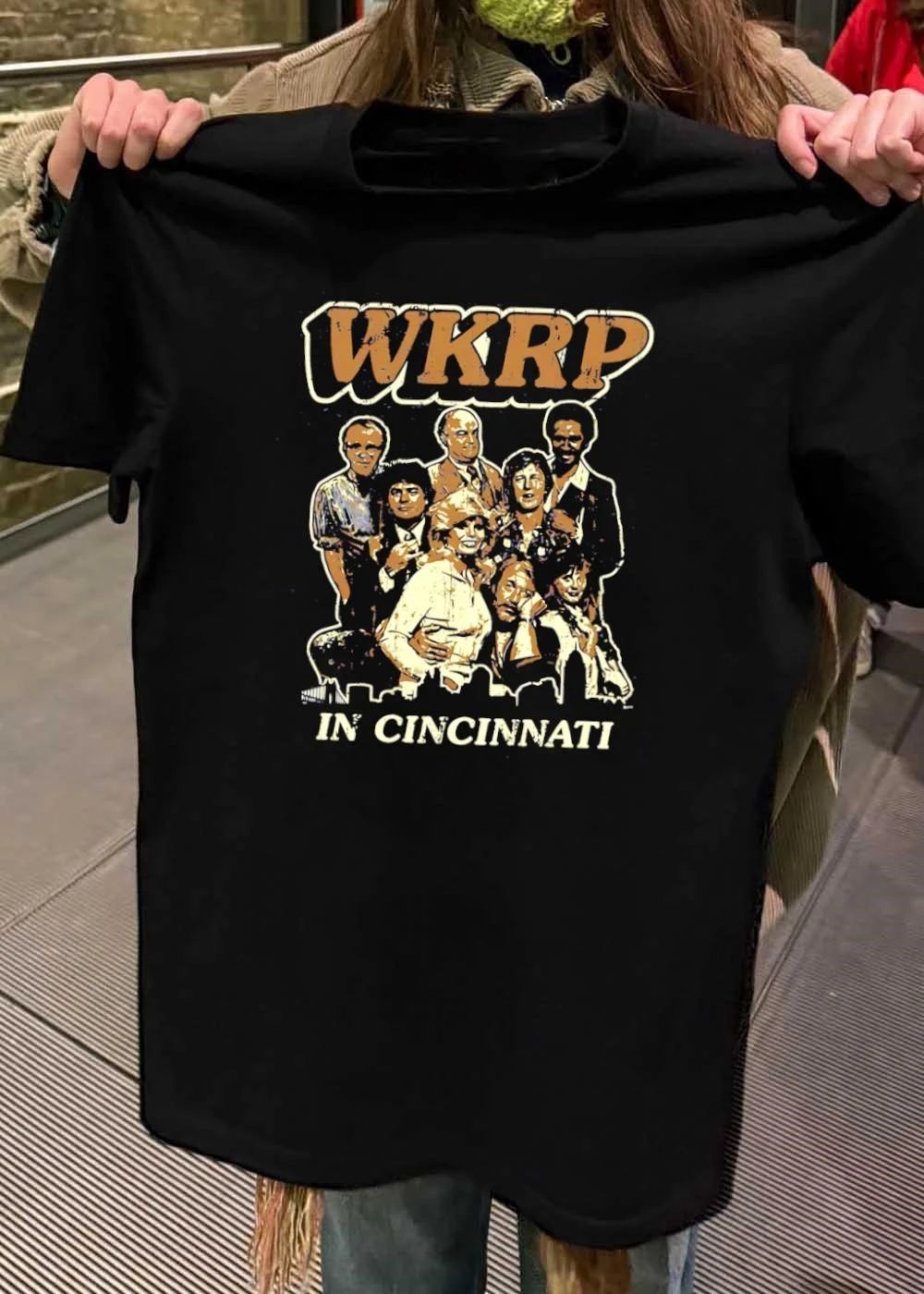 WKRP in Cincinnati TV Show Ensemble Cast Graphic T-Shirt