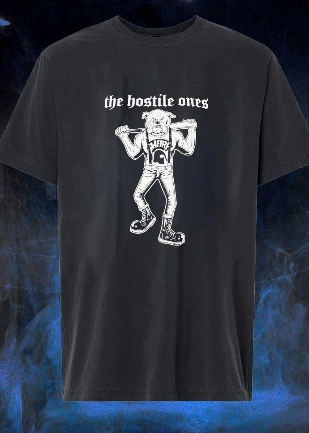 The Hostile Ones Bulldog with Baseball Bat Shirt