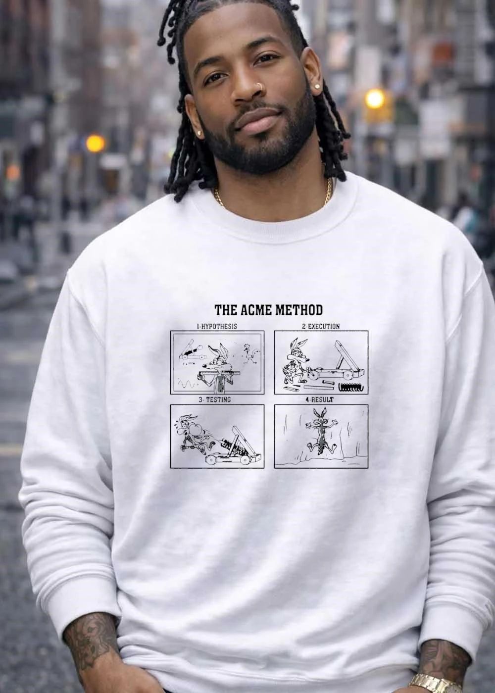 Wile E Coyote The Acme Method Hypothesis Execution Testing Result shirt