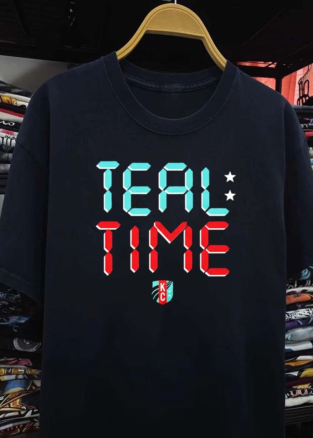 Teal Time KC Current T-Shirt