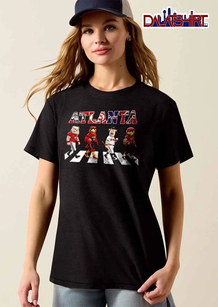 GEORGIA Bulldog football Hawk basketball Brave baseball Falcon football shirt