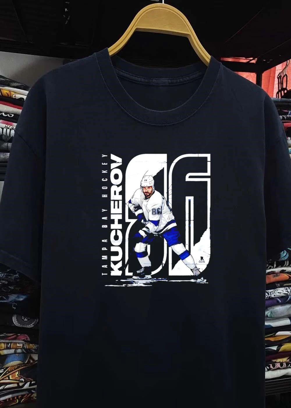 Tampa Bay Lightning Nikita Kucherov 86 Ice Hockey T-Shirt