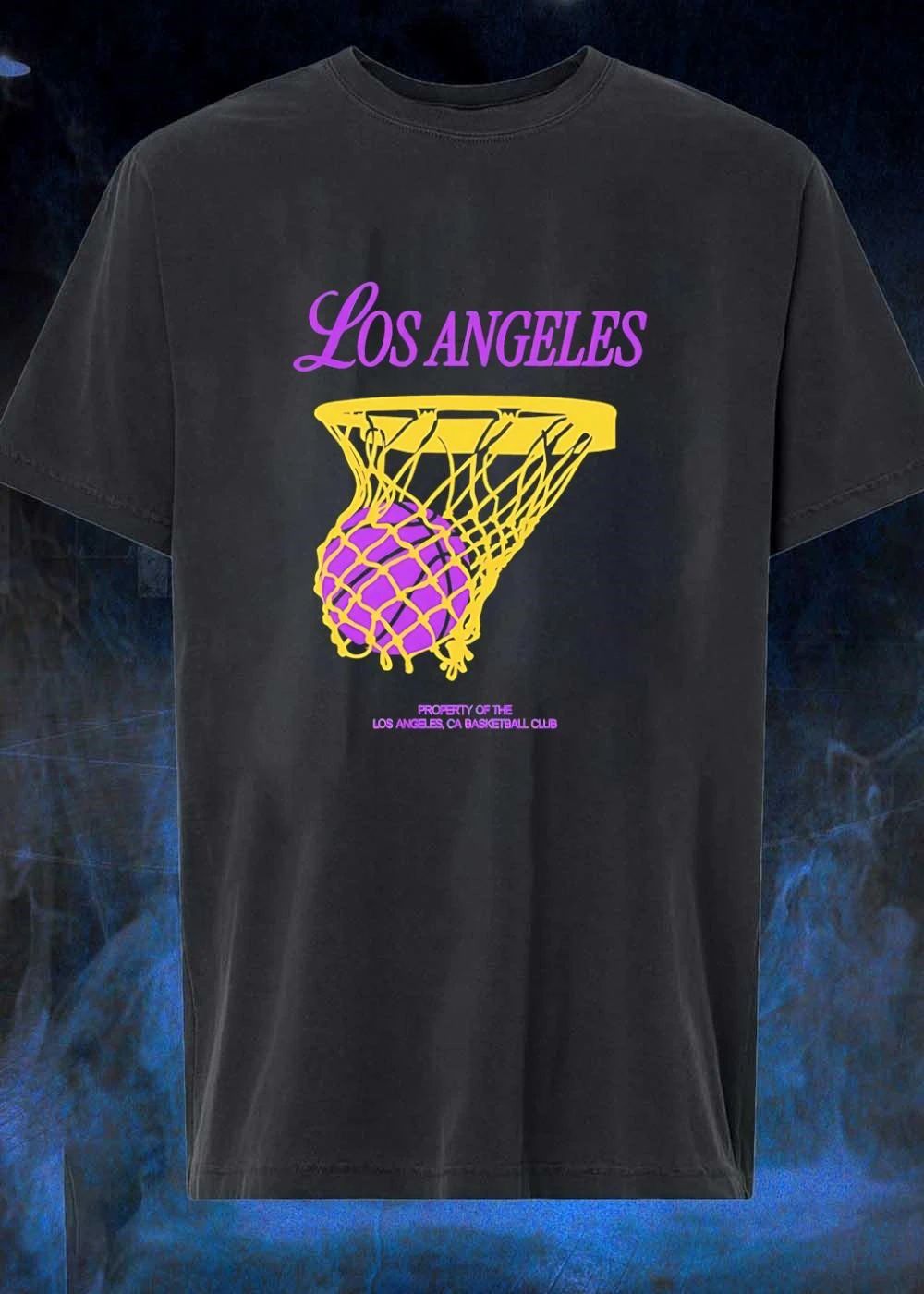 Property of the Los Angeles CA Basketball Club Los Angeles Basketball shirt