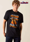 I Was Going To Be A Trump Supporter For Halloween But My Head Wouldnt Fit Up Ass Angry Pumpkin Caricature shirt