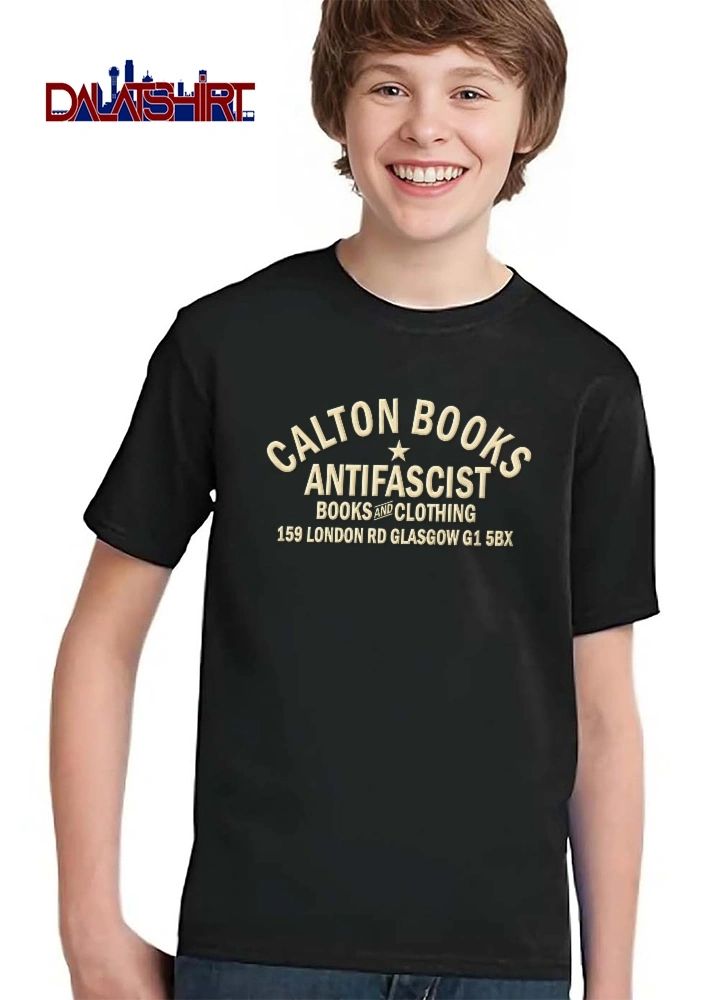 Calton Books Antifascist And Clothing 159 London Rd Glasgow G1 5bx Star Logo shirt