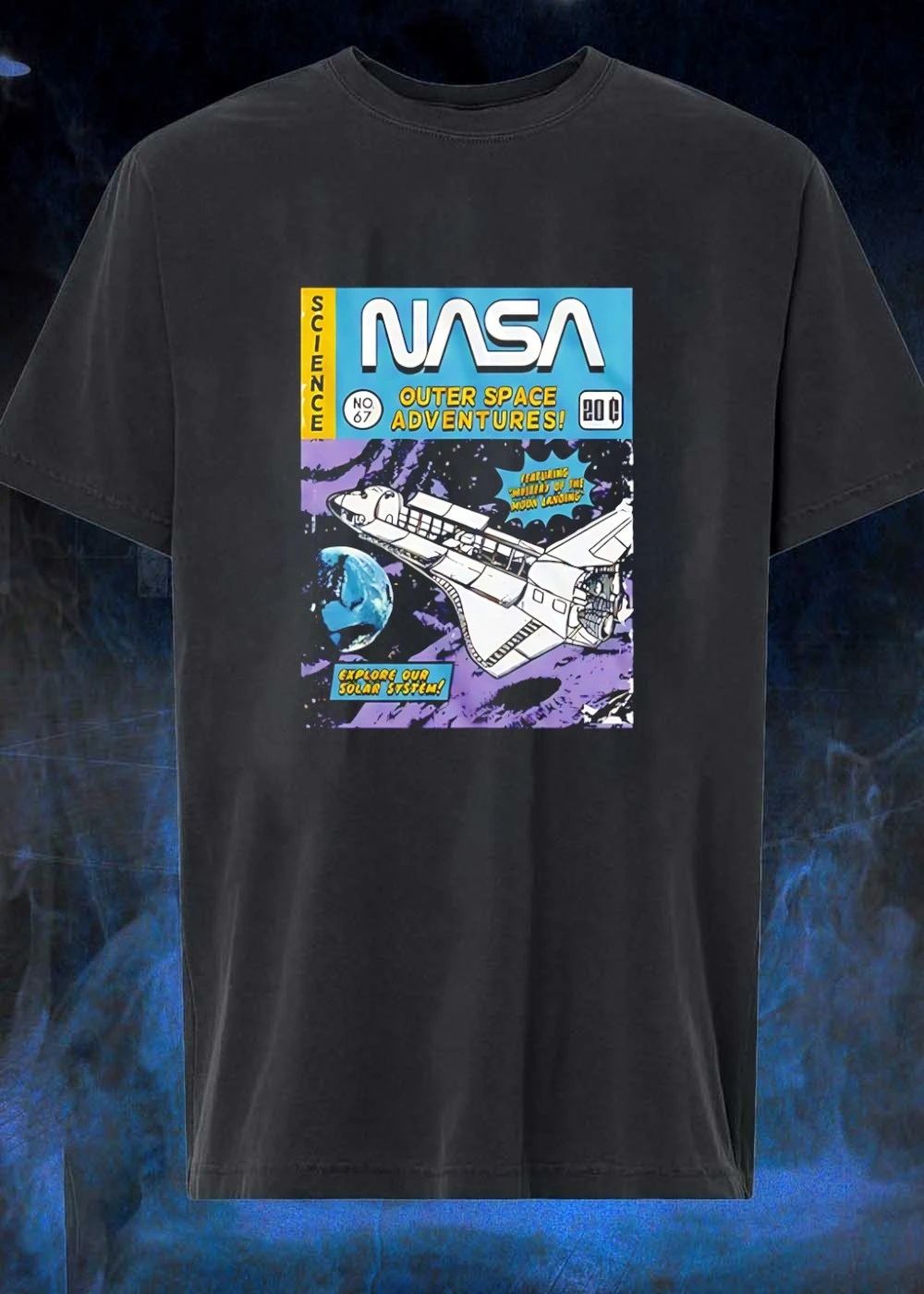 Outer Space Adventures NASA Science Explore Our Solar System shirt