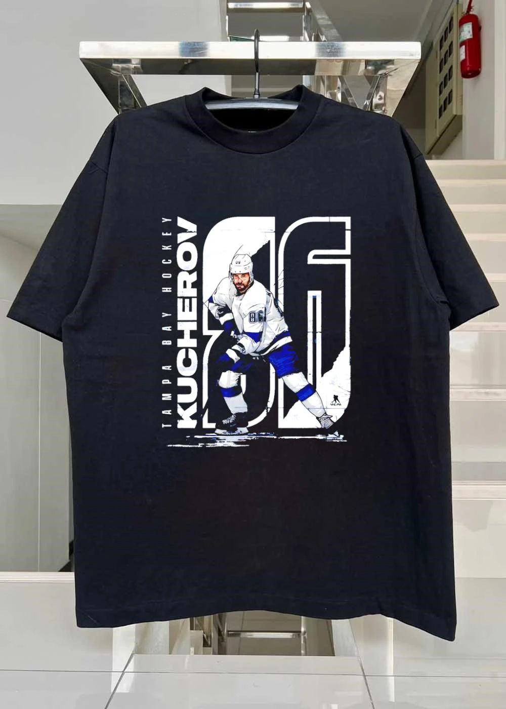 Tampa Bay Lightning Nikita Kucherov 86 Ice Hockey T-Shirt