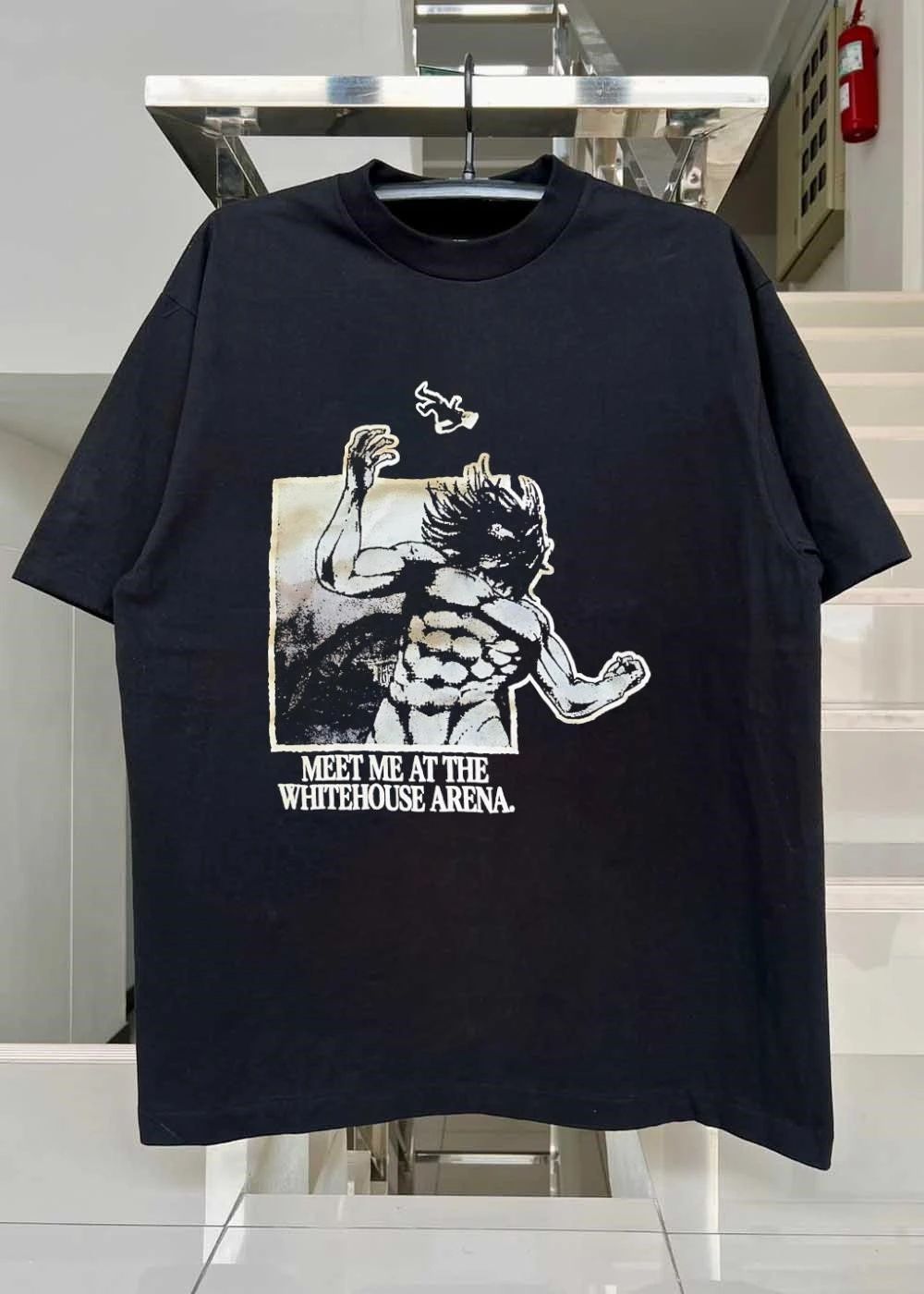 Titan Attack Meet Me at the Whitehouse Arena shirt