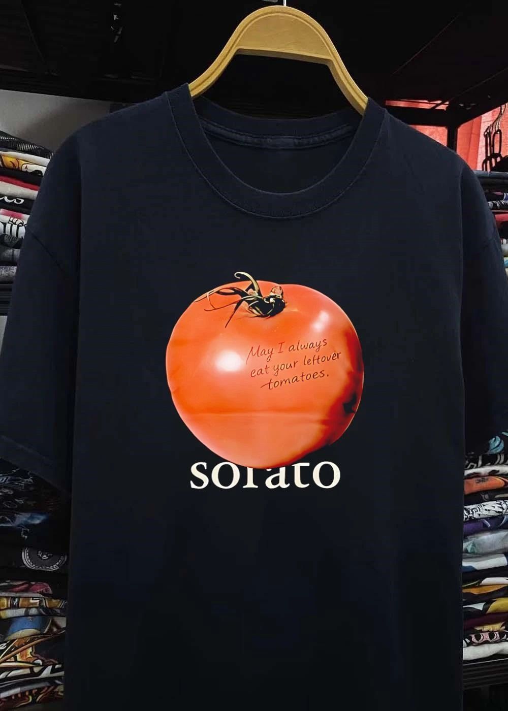 Tomato Lover Apparel May I Always Eat Your Leftover Tomatoes T-Shirt