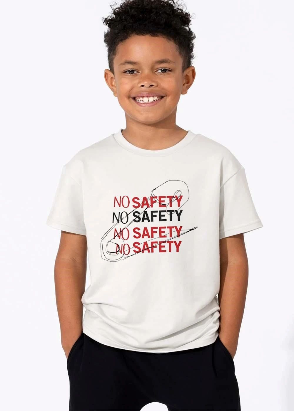 No Safety Open Pin Line Art Sketch shirt