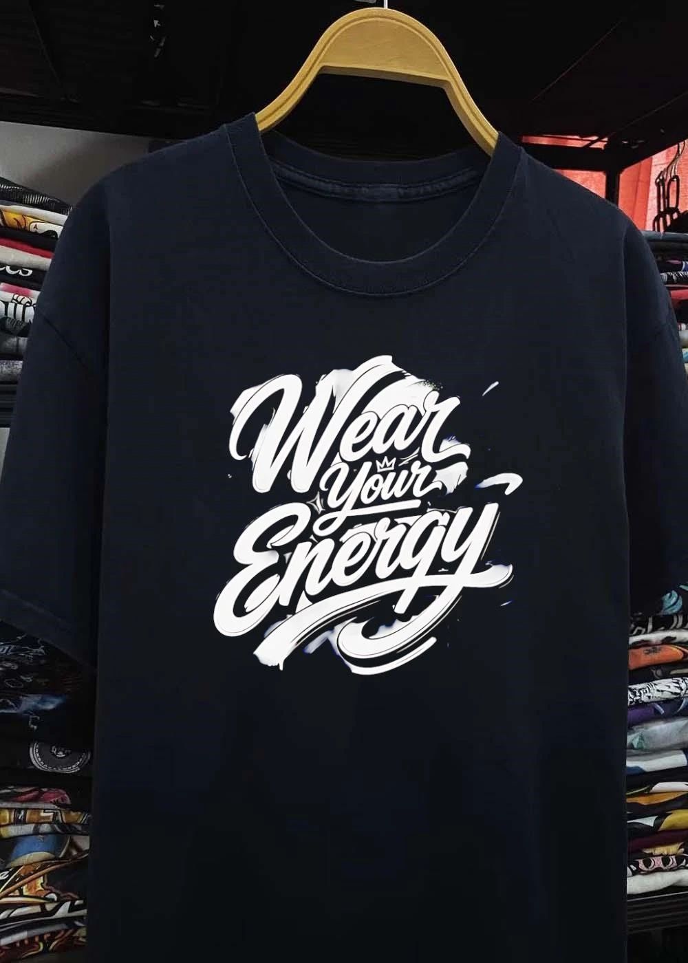 Wear Your Energy Statement Graphic T-Shirt